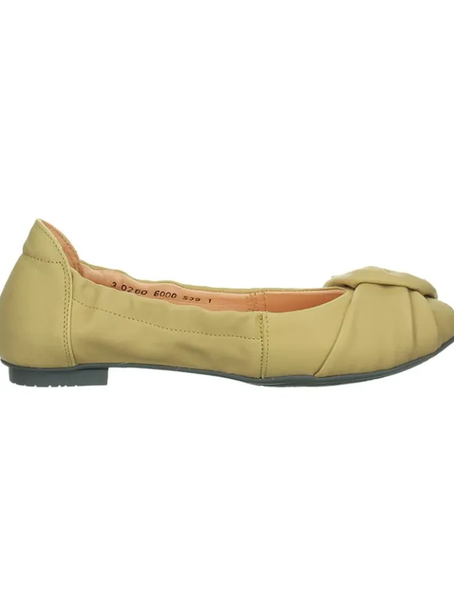 Think! Ballerinas^Leder-Ballerinas "Balla" in Gelb