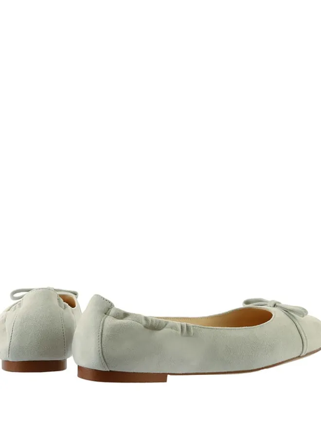 Leder-Ballerinas "Betty" in Hellblau>Högl Online