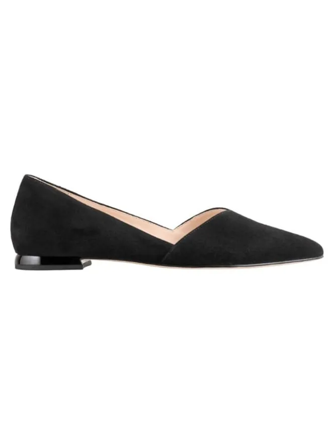 Högl Ballerinas^Leder-Ballerinas "Boulevard 10" in Schwarz