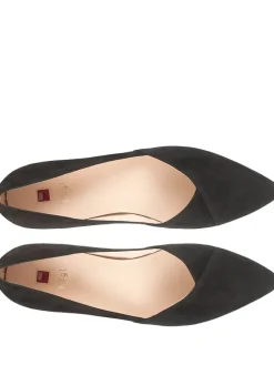Leder-Ballerinas 