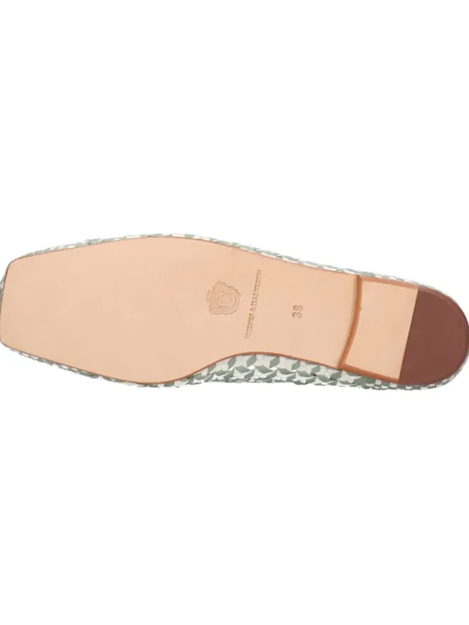MELVIN & HAMILTON Ballerinas^Leder-Ballerinas "Elyssa 1" in Weiß/ Salbei