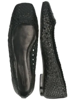 Leder-Ballerinas 