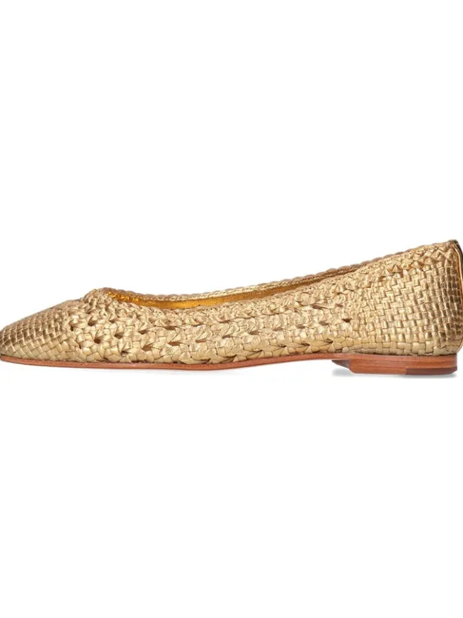 MELVIN & HAMILTON Ballerinas^Leder-Ballerinas "Elyssa 1" in Gold