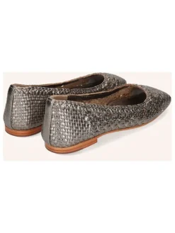 Leder-Ballerinas 