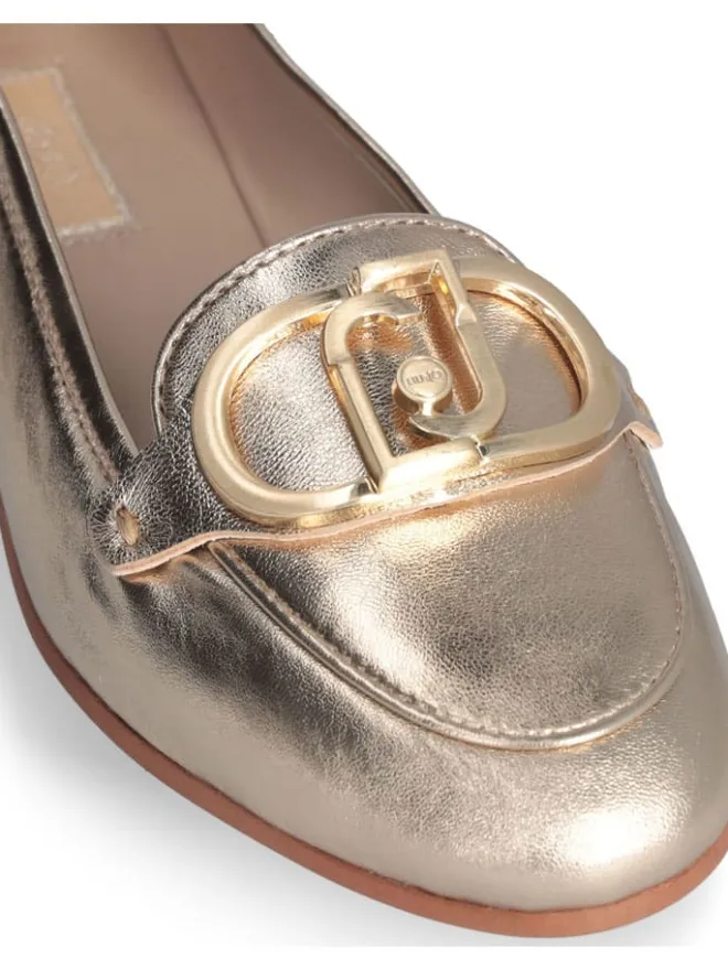 Liu Jo Ballerinas^Leder-Ballerinas "Emel" in Gold
