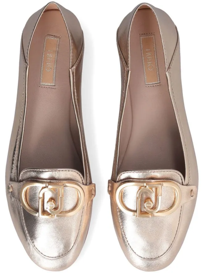Liu Jo Ballerinas^Leder-Ballerinas "Emel" in Gold