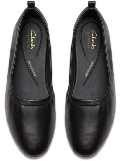 Leder-Ballerinas 
