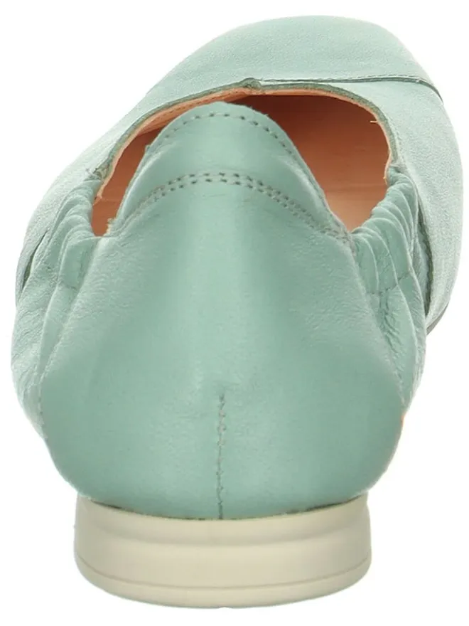 Leder-Ballerinas "Gaudi" in Mint>Think! Clearance