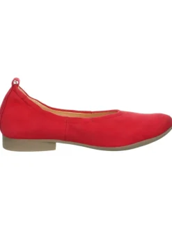 Leder-Ballerinas "Guad2" in Rot>Think! Online