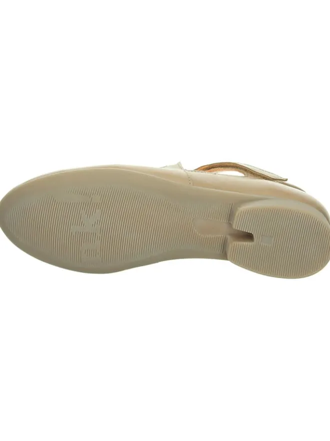 Think! Ballerinas^Leder-Ballerinas "Guad2" in Taupe