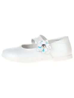 Leder-Ballerinas "Happy dance" in Weiß>Primigi