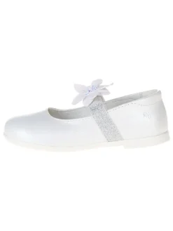Leder-Ballerinas "Happy dance" in Weiß>Primigi Best