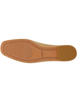Leder-Ballerinas in Beige><noscript><img width=