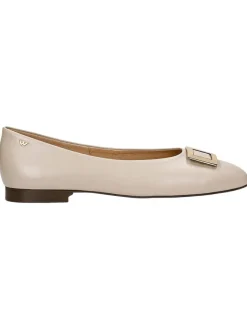 Leder-Ballerinas in Beige>Wojas Sale
