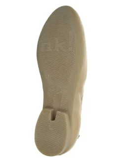 Leder-Ballerinas in Beige><noscript><img width=