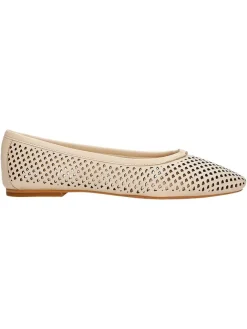 Leder-Ballerinas in Beige>Wojas Outlet