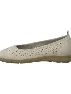 Tamaris Ballerinas^Leder-Ballerinas in Beige