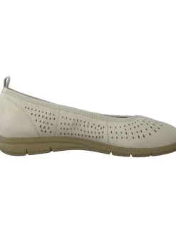 Tamaris Ballerinas^Leder-Ballerinas in Beige