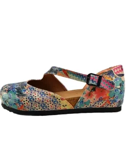 Goby Ballerinas^Leder-Ballerinas in Blau