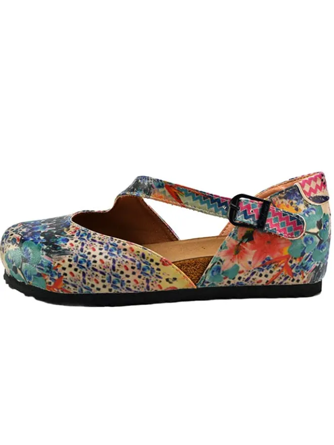 Goby Ballerinas^Leder-Ballerinas in Blau