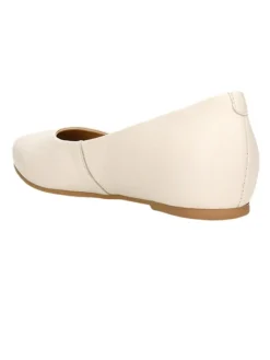 Wojas Ballerinas^Leder-Ballerinas in Creme
