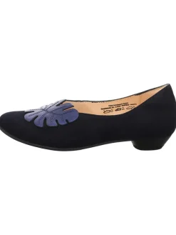 Think! Ballerinas^Leder-Ballerinas in Dunkelblau
