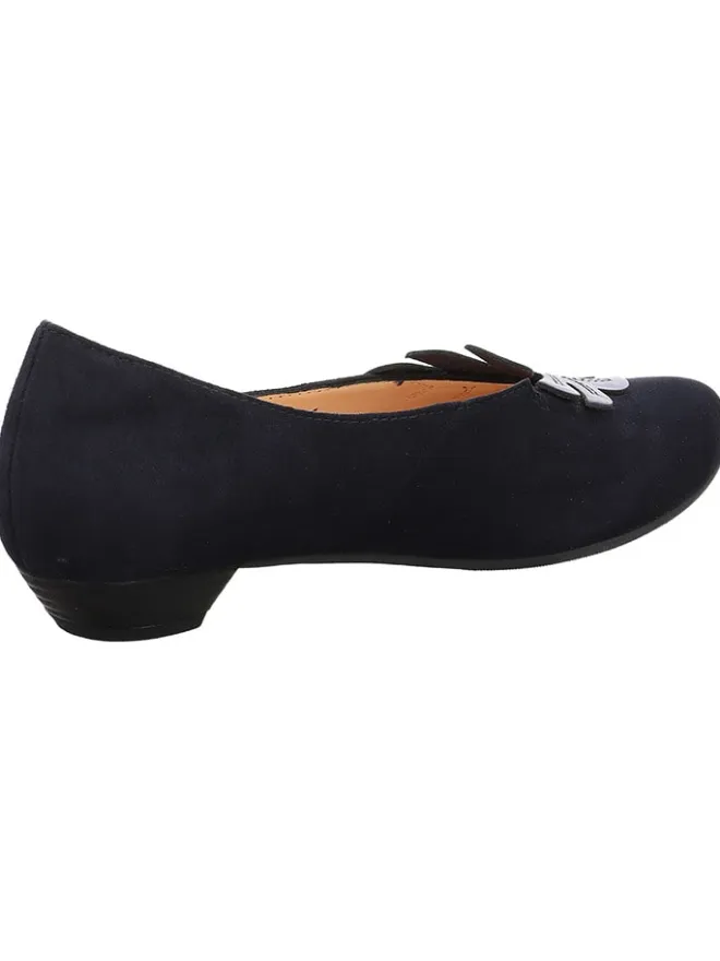 Think! Ballerinas^Leder-Ballerinas in Dunkelblau
