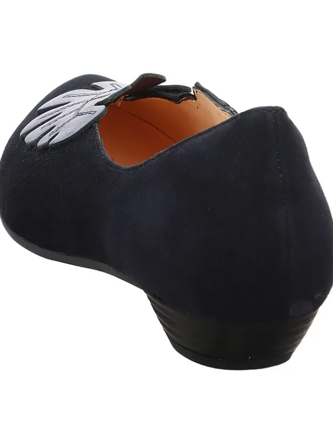Think! Ballerinas^Leder-Ballerinas in Dunkelblau