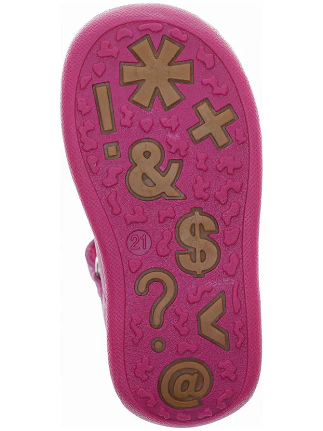 Leder-Ballerinas in Fuchsia>Ciao New
