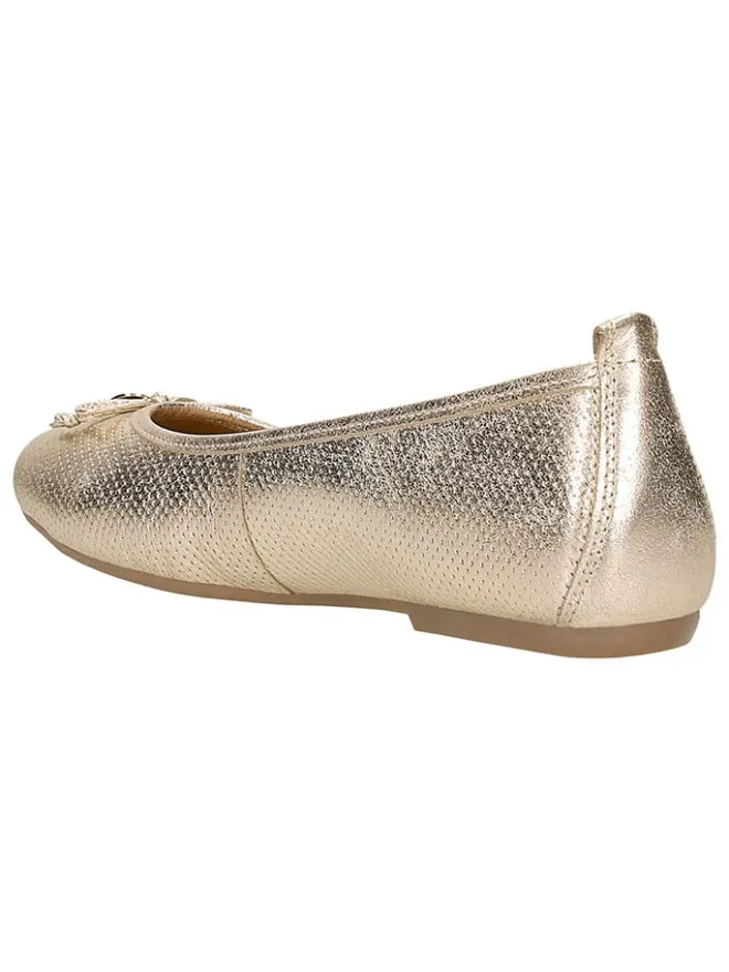 Wojas Ballerinas^Leder-Ballerinas in Gold