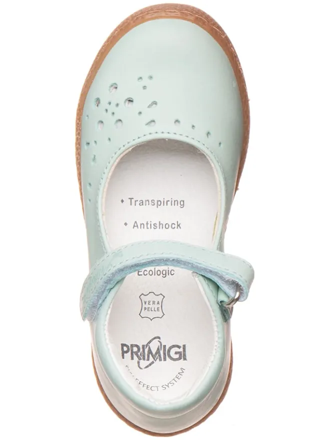 Leder-Ballerinas in Grün>Primigi Sale