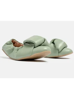 loft37 Ballerinas^Leder-Ballerinas in Grün