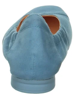 Think! Ballerinas^Leder-Ballerinas in Hellblau