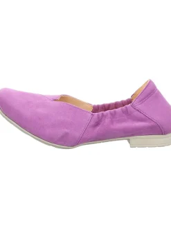 Think! Ballerinas^Leder-Ballerinas in Lila