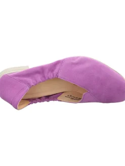 Think! Ballerinas^Leder-Ballerinas in Lila