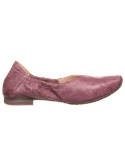 Think! Ballerinas^Leder-Ballerinas in Lila