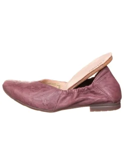 Think! Ballerinas^Leder-Ballerinas in Lila