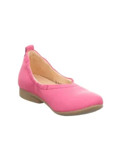 Think! Ballerinas^Leder-Ballerinas in Pink