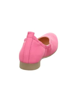 Think! Ballerinas^Leder-Ballerinas in Pink