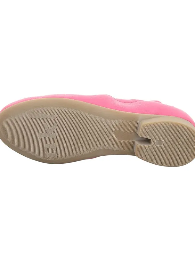 Think! Ballerinas^Leder-Ballerinas in Pink