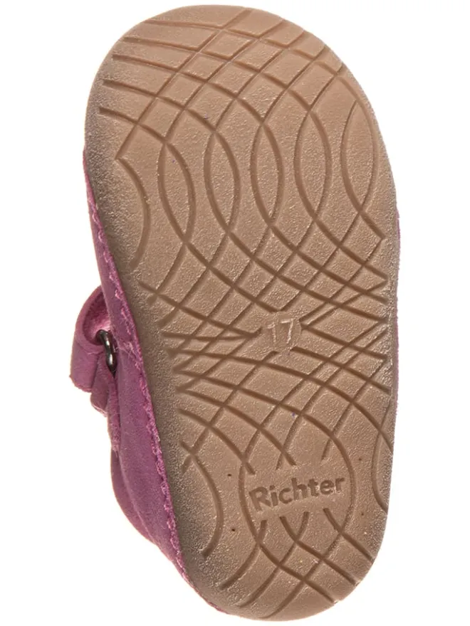 Richter Shoes Halbschuhe^Leder-Ballerinas in Pink