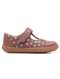 Leder-Ballerinas in Rosa>Clarks Outlet