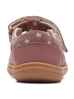 Leder-Ballerinas in Rosa><noscript><img width=