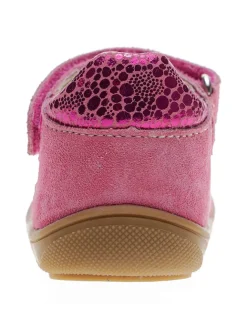 Leder-Ballerinas in Rosa><noscript><img width=