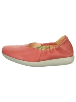 Think! Ballerinas^Leder-Ballerinas in Rosa