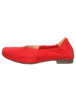 Think! Ballerinas^Leder-Ballerinas in Rot