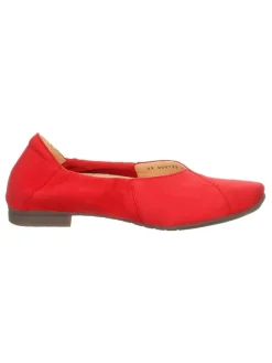 Think! Ballerinas^Leder-Ballerinas in Rot