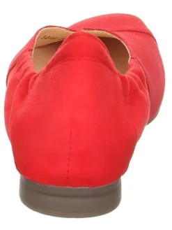 Think! Ballerinas^Leder-Ballerinas in Rot