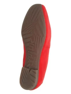 Think! Ballerinas^Leder-Ballerinas in Rot