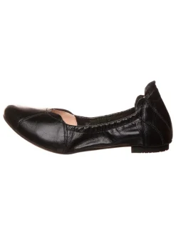 Leder-Ballerinas in Schwarz>Think! Outlet
